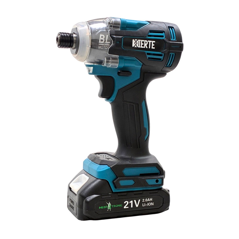 21V brushless screwdriver accessory tool kit (5 batteries, 1 charger), , large