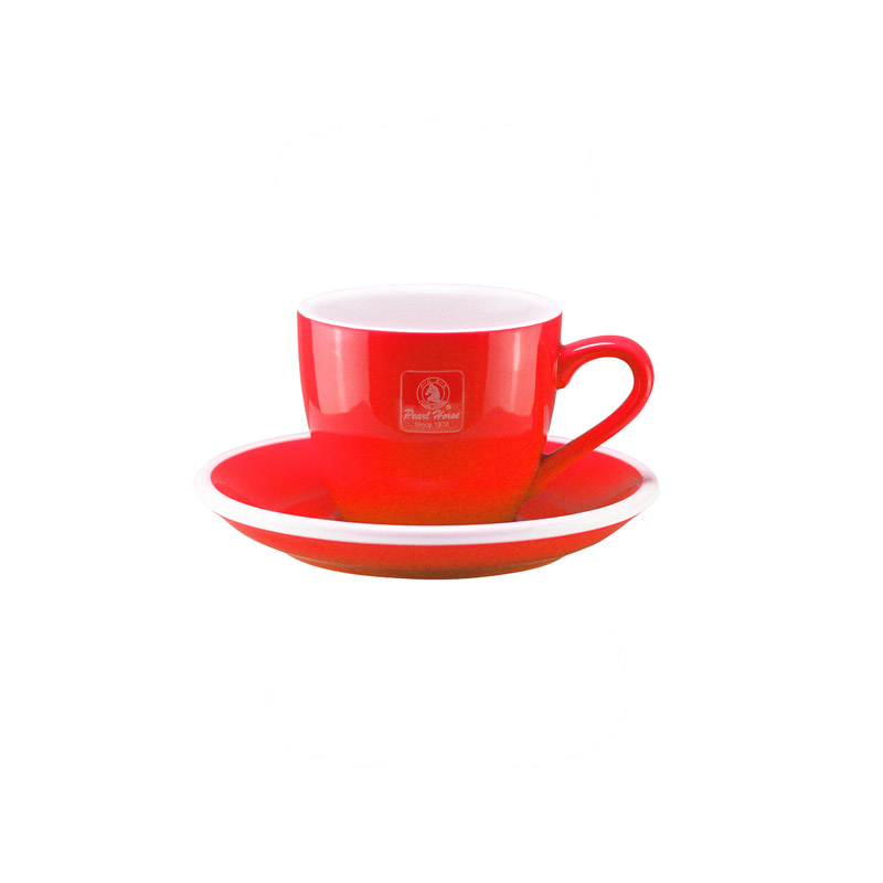 PEARL HORSE Coffee Cup & Saucer Set – JA-C200-SET-R (Red), , large
