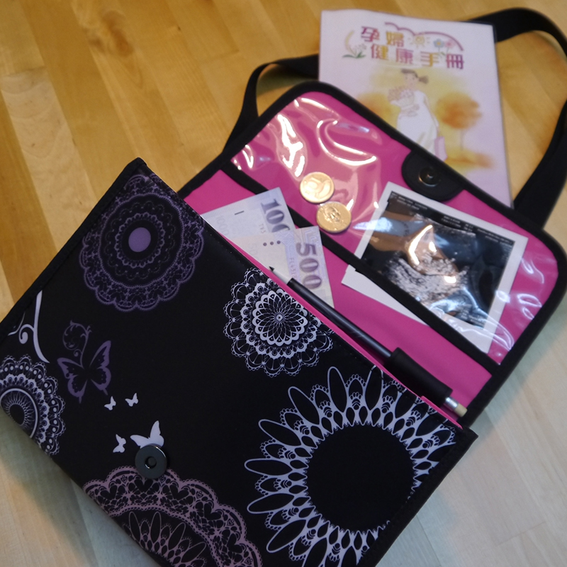 【iwow】手冊包_手拿肩背兩用/煙花墨, , large