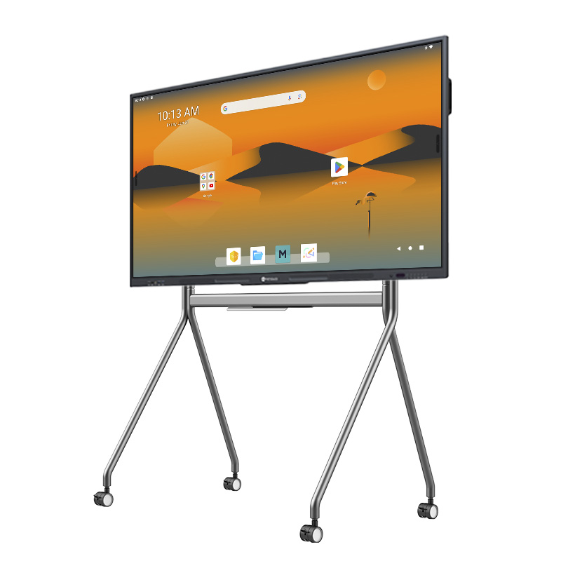 【AG Neovo】IFP6504E-AE + FMC-07 65" 4K Interactive Display & Floor Mounting Cart, , large