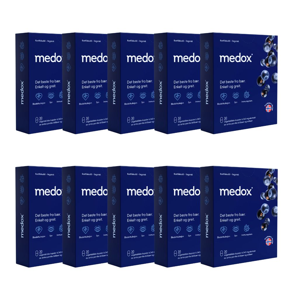 Medox 莓達斯藍莓花青素膠囊十盒優惠組, , large