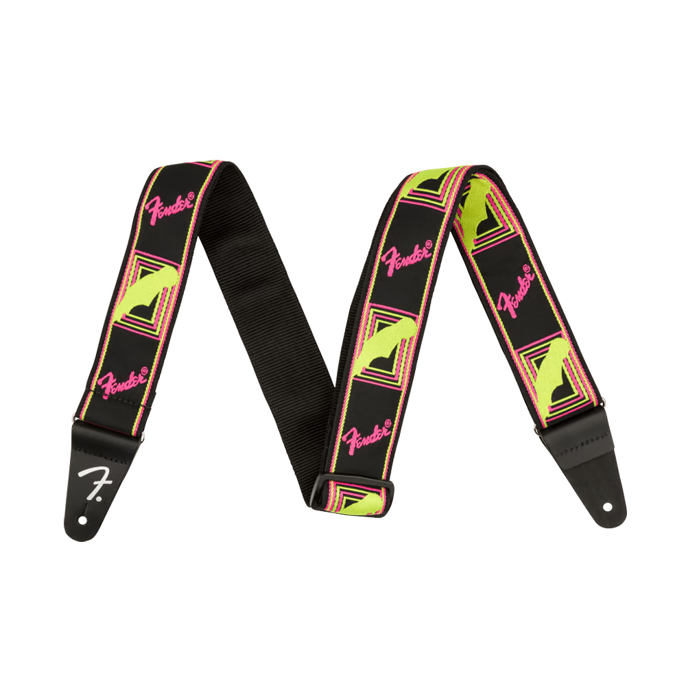 Fender Neon Monogrammed Strap, , large