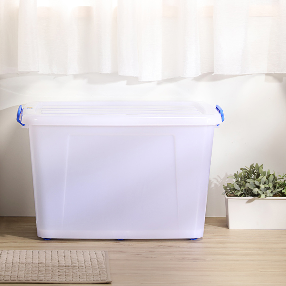 【真心良品】KEYWAY聯府  強固型滑輪整理箱110L(底輪)