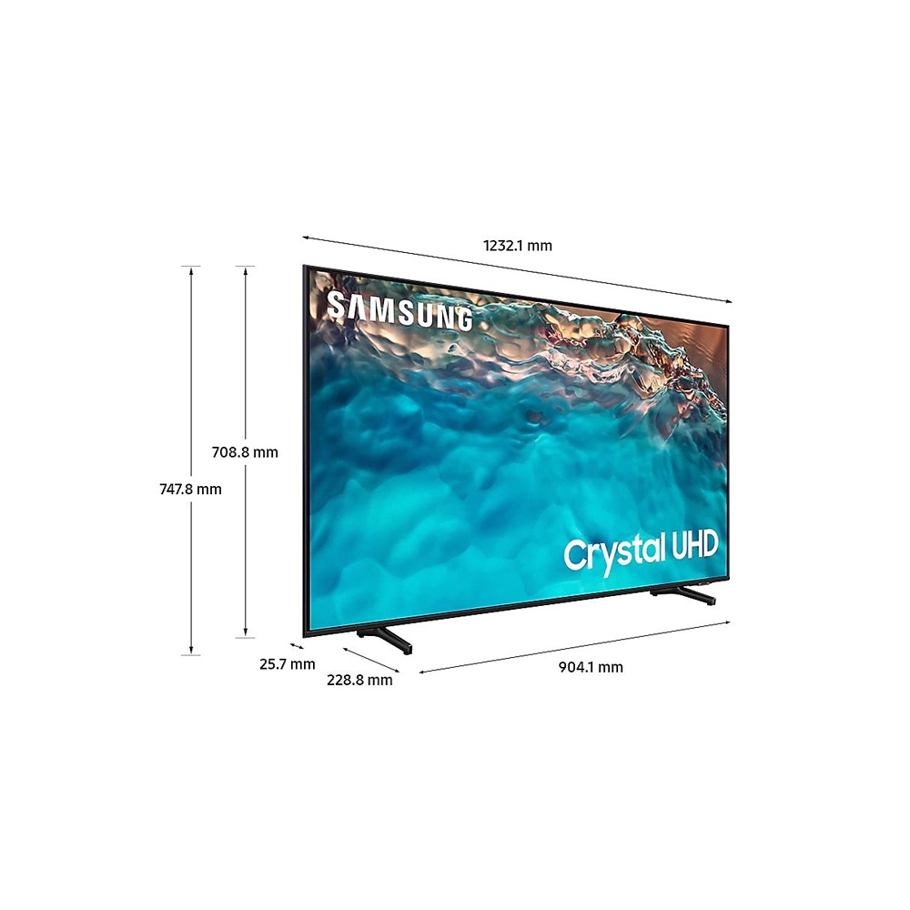 SAMSUNG 55-inch 4K UHD Connected LCD TV UA55BU8000WXZW, , large