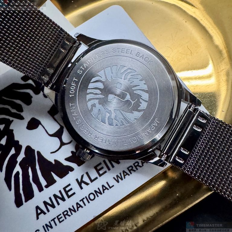 [星晴錶業]ANNE KLEIN手錶,34mm,AN00625變色錶面槍灰色錶殼鐵灰色米蘭錶帶款, , large