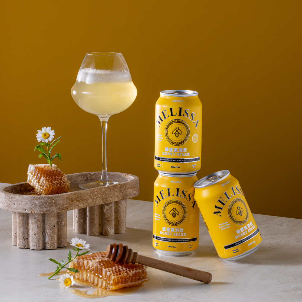 【Melissa】蜂蜜氣泡飲330ml 12入(6入裝X2盒）, , large