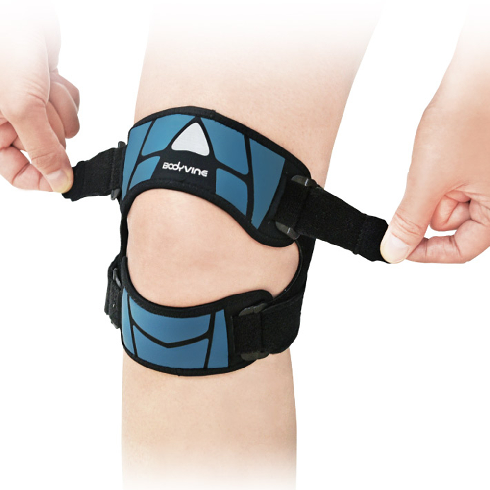 【BODYVINE巴迪蔓】簡捷型上下髕骨帶-1只(髕骨護膝、兩段尺寸、親子款、SP-15102), , large