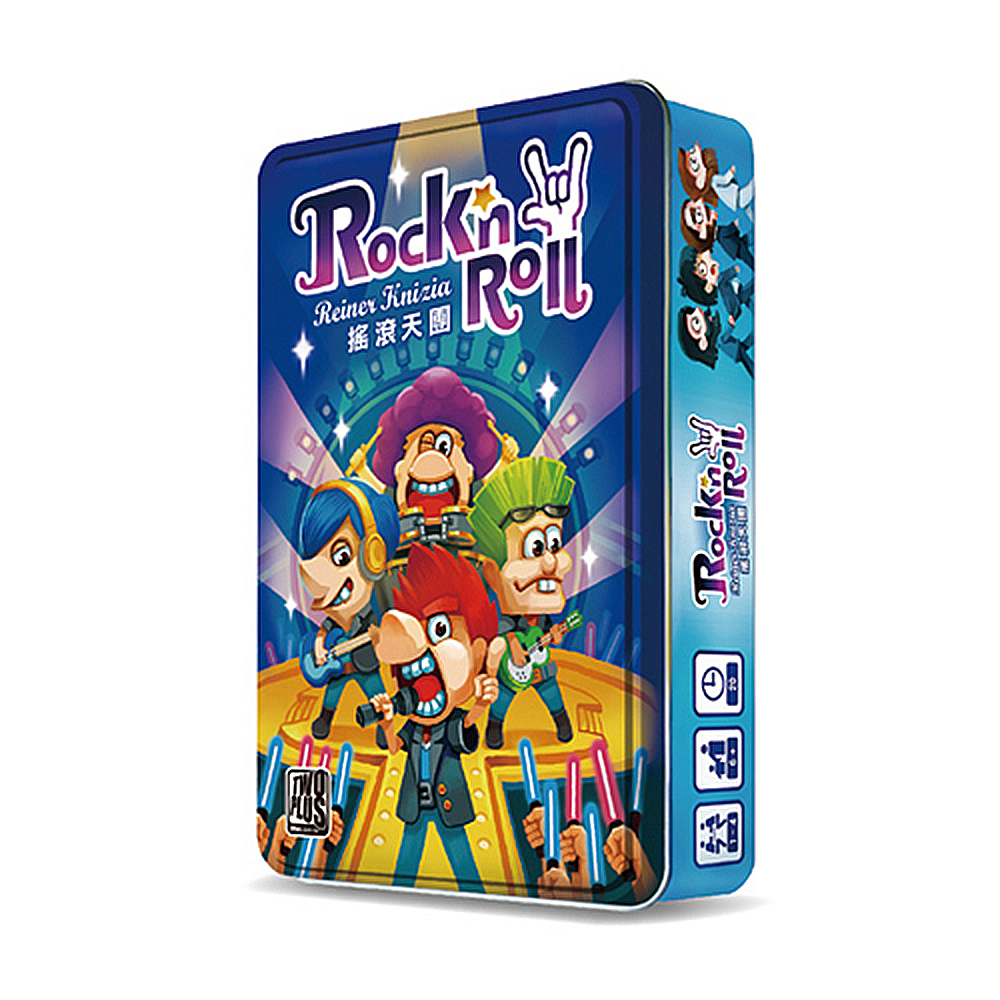 【龍品文創】大富翁 Z812 (桌遊)搖滾天團, , large