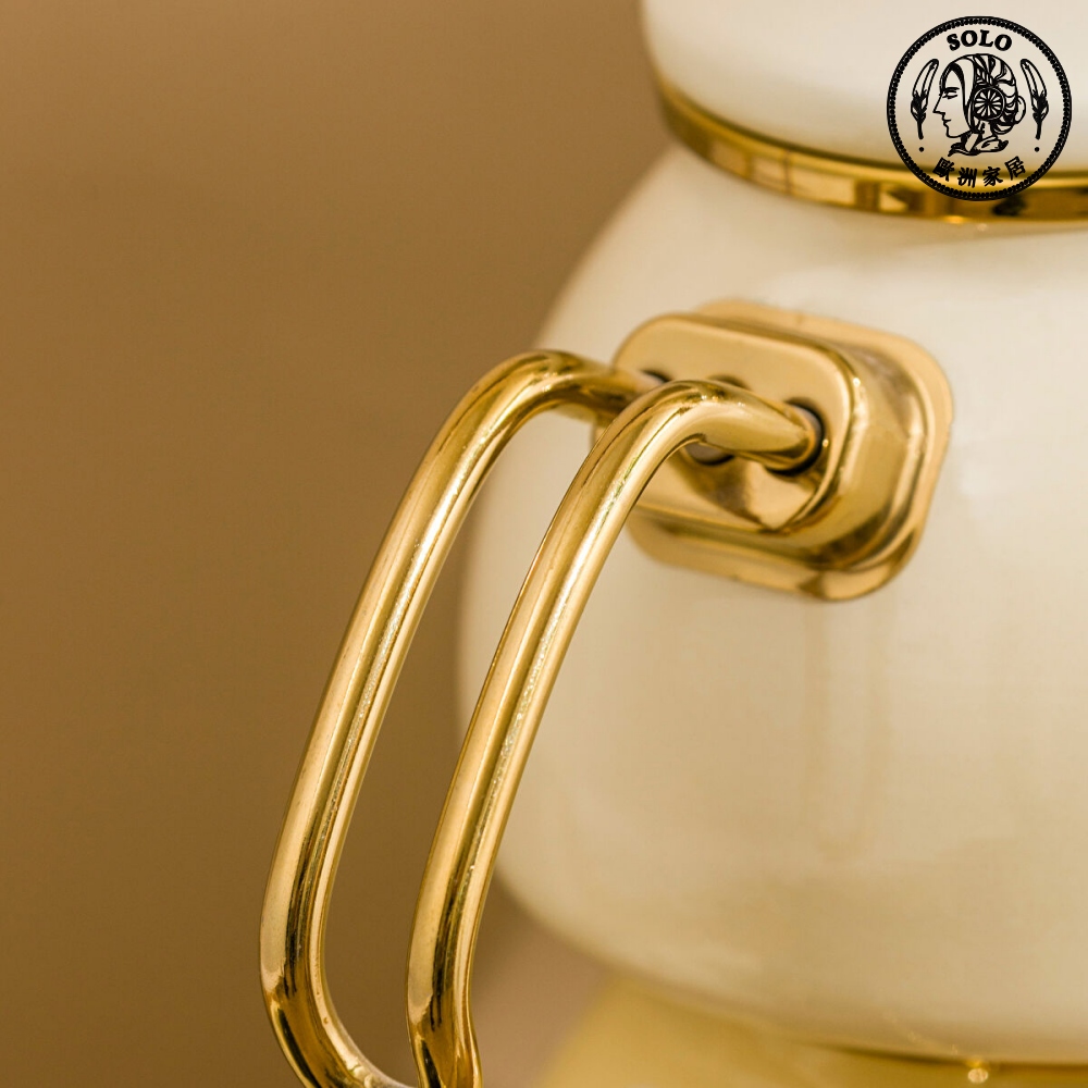 【SOLO歐洲家居】LCW Home 土耳其製 鄉村雛菊 琺瑯壺 子母茶壺 1.1L＋2.3L, , large