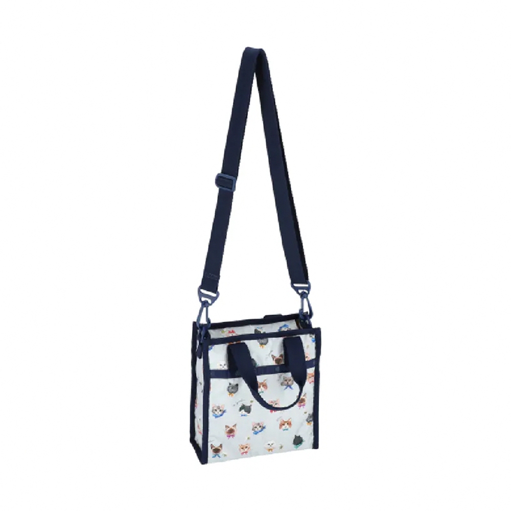 |快速出貨|Lesportsac Mini N/S Tote 小方型 手提 肩背 托特包 購物袋 送禮-晴空貓語, , large