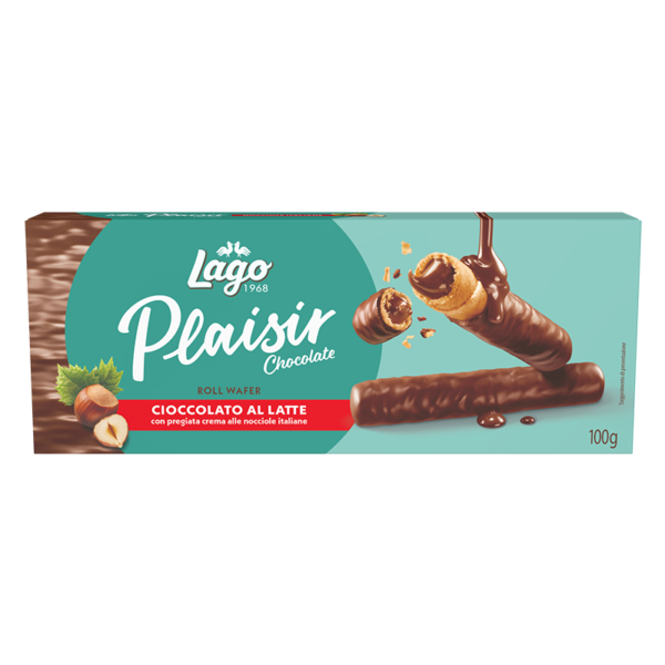Lago Plaisir Roll coated milk choc.  ha, , large