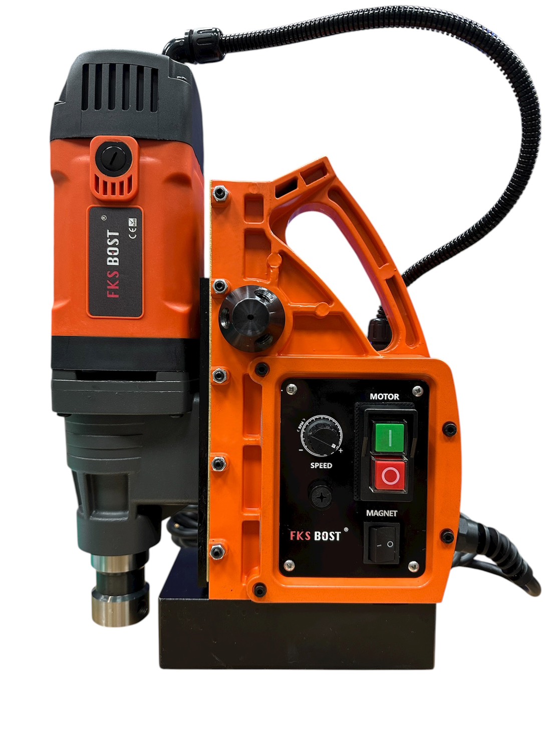 WIN五金 MK-POWER 強力型MK-55磁性鑽孔機 磁性鑽台 電鑽 鋼構鑽台 開孔機 鑽台 磁性鑽台, , large