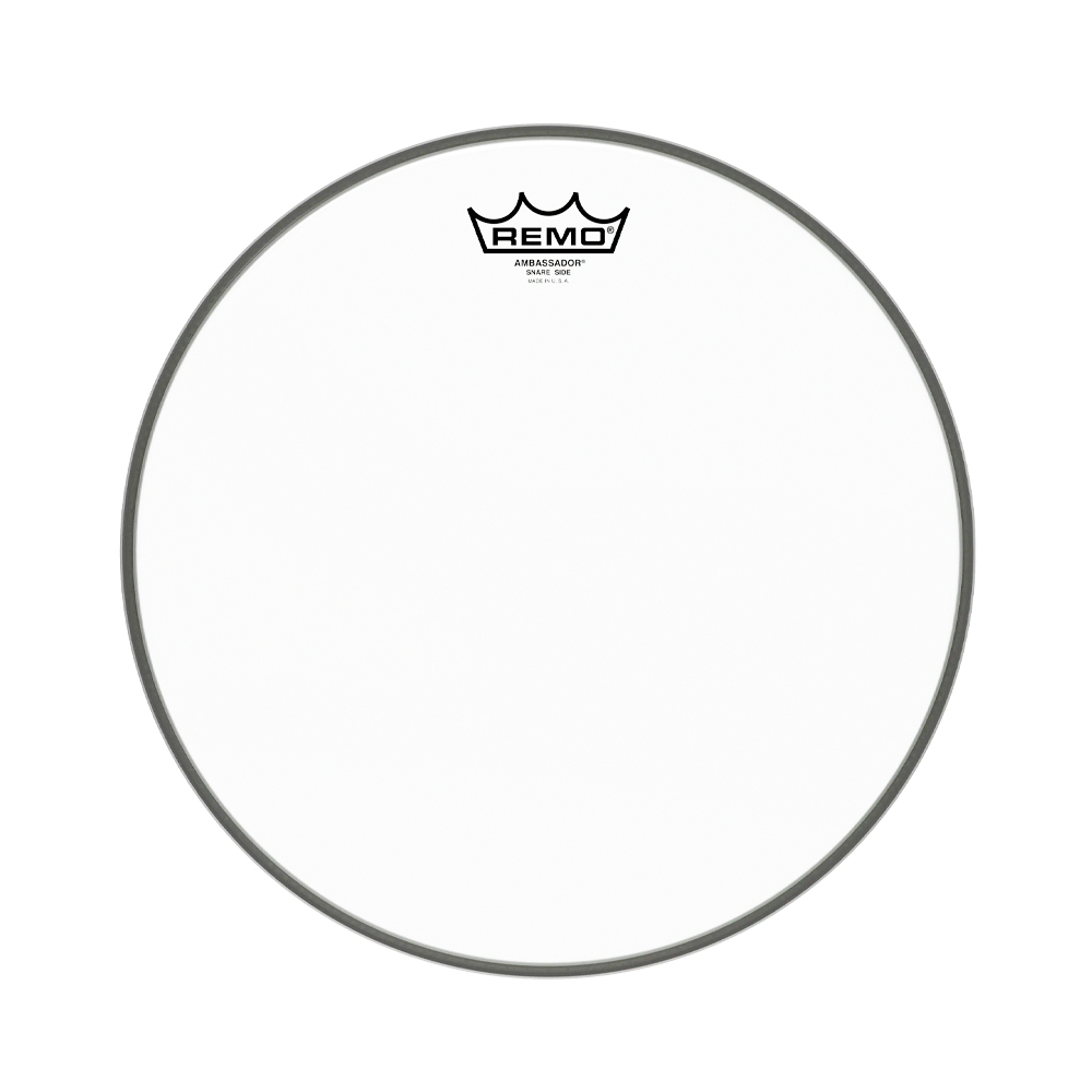 REMO Ambassador Hazy Snare Side 13", , large