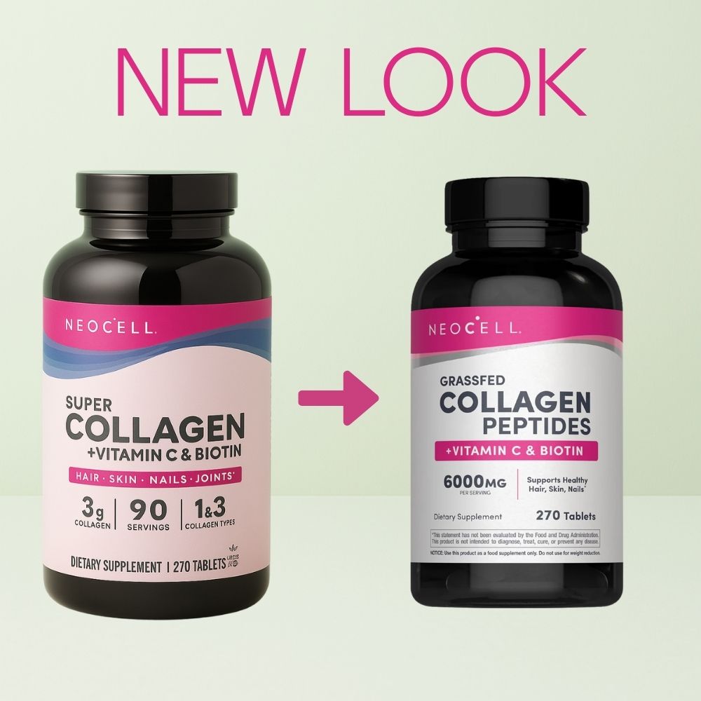 NeoCell Super Collagen Tablets + Vitamin C & Biotin, 270 Tablets, , large