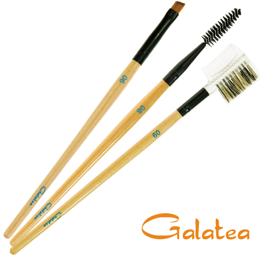 【Galatea葛拉蒂】 彩顏系列 眉睫刷3支組, , large