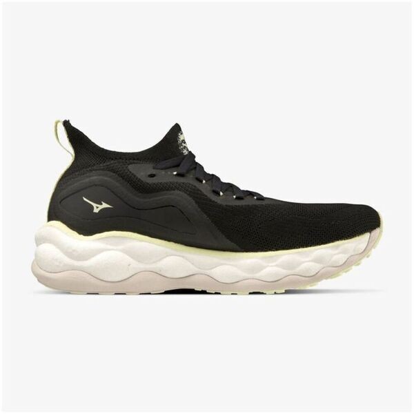Mizuno Wave Neo Ultra 女 慢跑鞋 運動 路跑 輕量 避震 襪套式 黑黃白 [J1GD223473], , large
