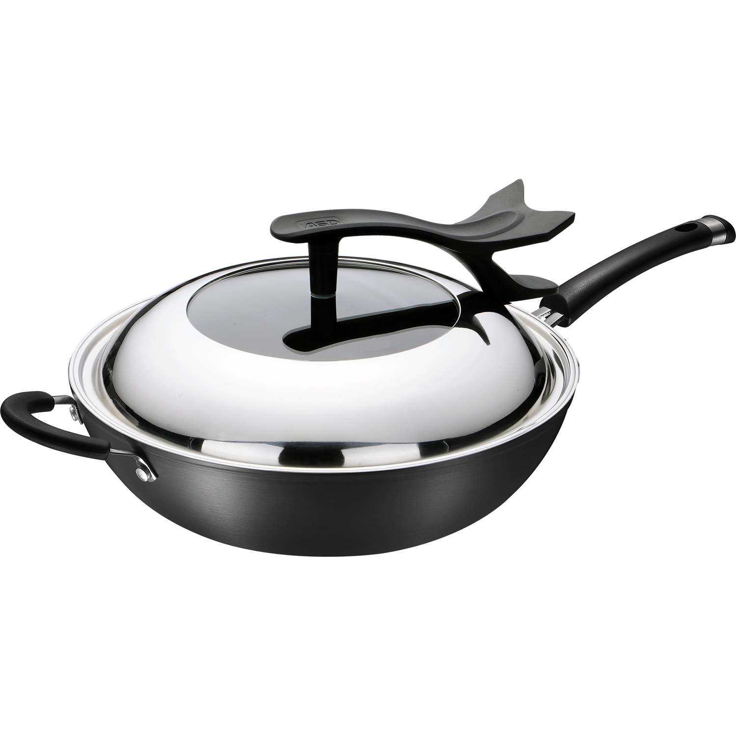 32 CM Wok Ha Ns, , large