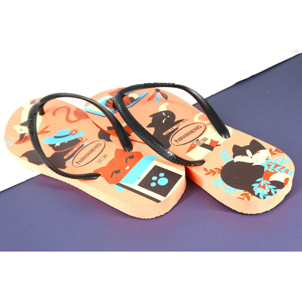  [巴拉娜巴西人字拖專賣店]中壢實體店面 Havaianas哈瓦仕 夾腳拖/人字拖鞋 SLIM PETS 沙灘 海灘 女款, , large