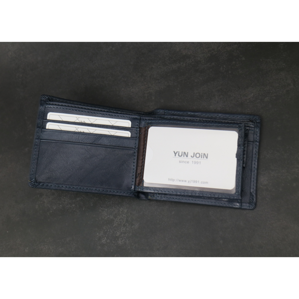 【YUNJOIN】Eterna Genuine leather short wallet, , large