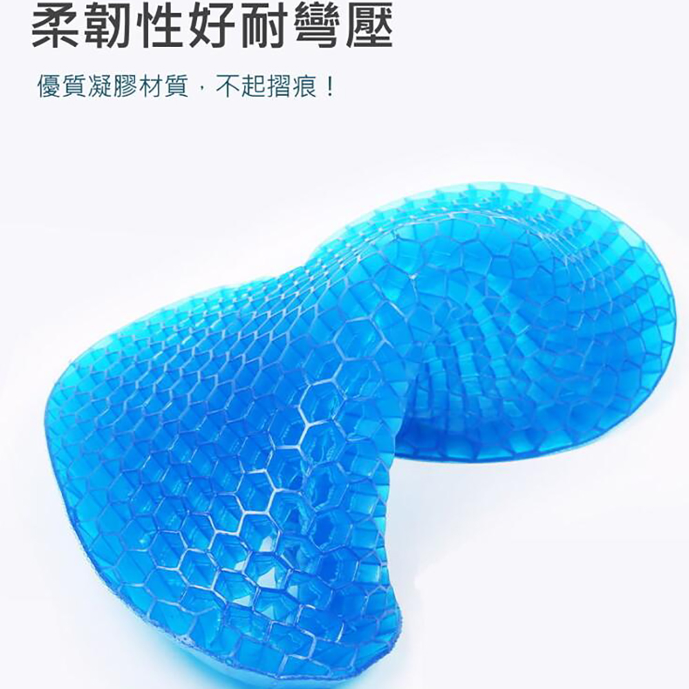 ⭐️Soft & Breathable⭐️ Instant Cooling Honeycomb Seat Cushion, Cooling Cushion, Chair Pad, Ice Gel Cushion, Egg Crate Design, Pressure-Relief Grid, High Resilience, Perfect for Long Sitting, , large