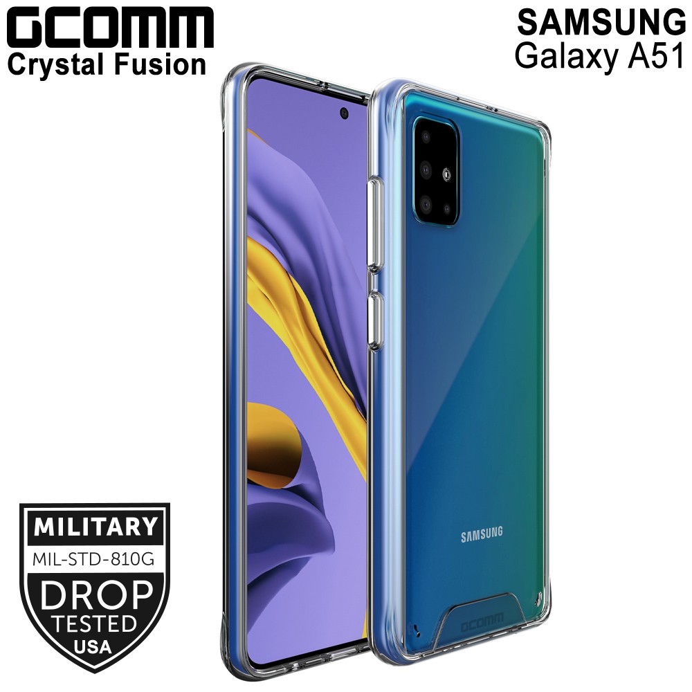 GCOMM Galaxy A51 4G 晶透軍規防摔殼 Crystal Fusion, , large