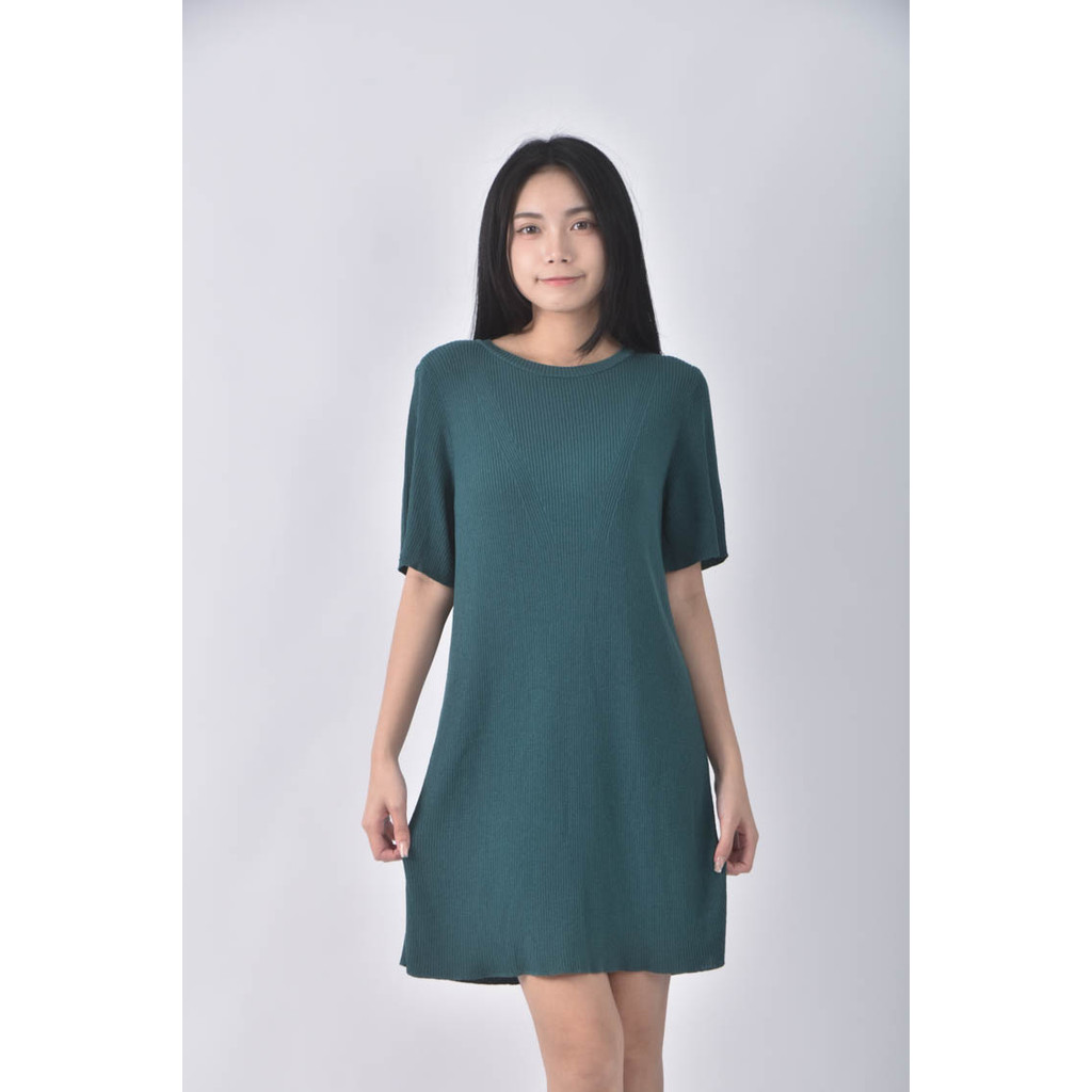 (L) zara綠色洋裝二手衣, , large