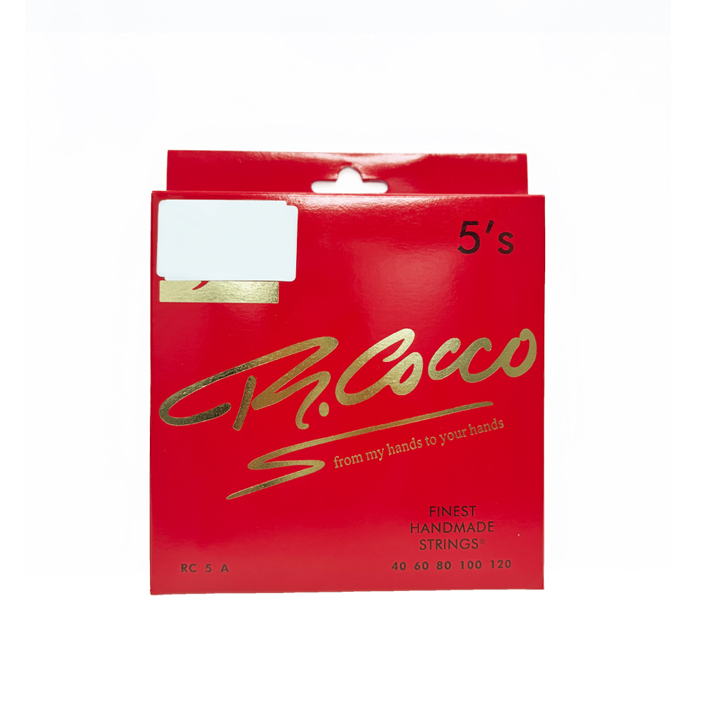 Richard Cocco RC5A-S 鋼弦 40-120 五弦貝斯套弦 義大利頂級手工製弦【敦煌樂器】, , large