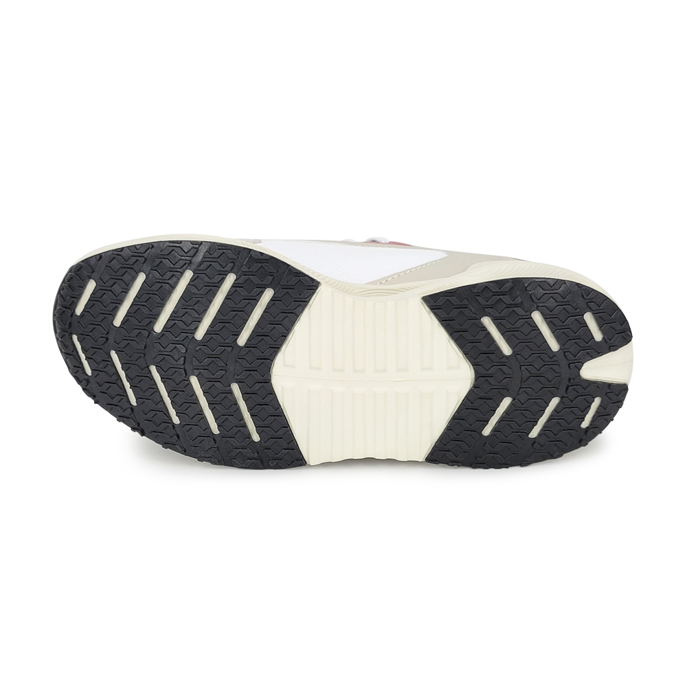 DIADORA迪亞多那 時尚彈力運動鞋 女鞋 女運動鞋 增高 修身 吸震 厚底 輕量 減壓 彈力棉鞋墊 防滑 白粉 灰金, 白粉, large