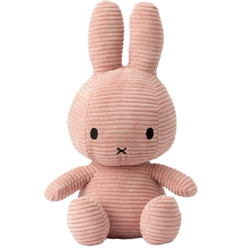 【Bon Ton Toys Miffy 米菲兔】ECO燈芯絨填充玩偶33cm 多款任選, , large