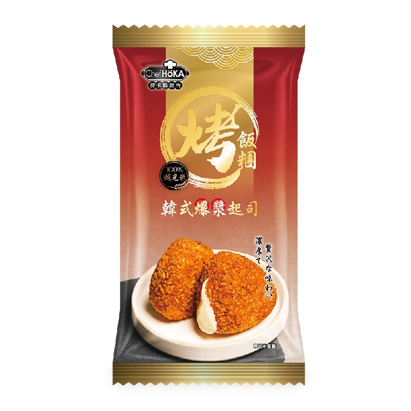 荷卡 韓式爆漿起司烤飯糰, , large