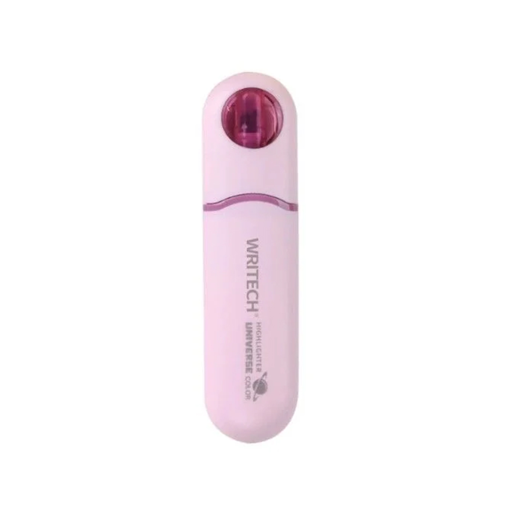 【龍品文創】WRITECH W-8154 時空艙螢光筆-流星粉  -1支, , large