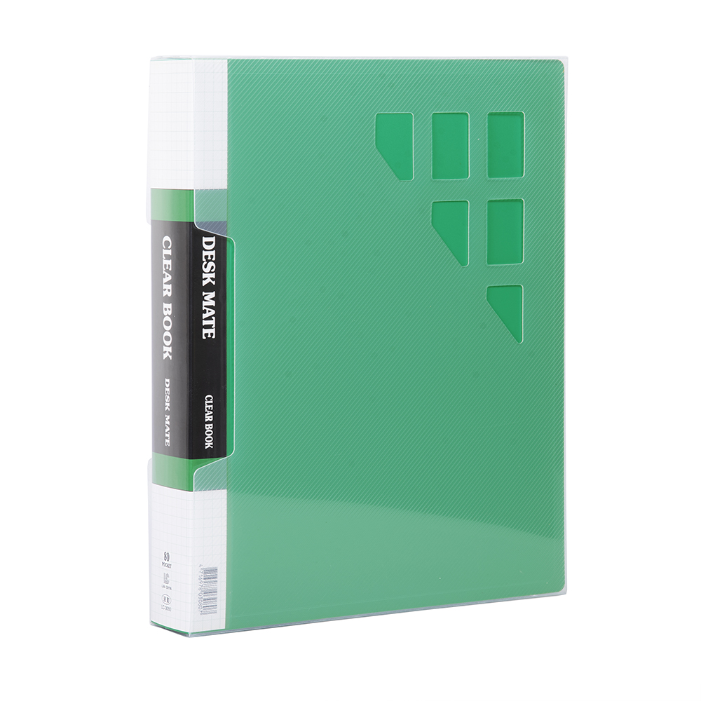 【連勤】PP 80入高級資料簿 附外殼 6本/箱 LC-3080-多款可選, , large
