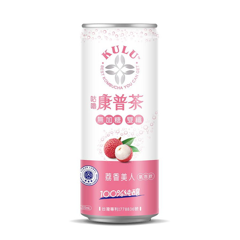 咕嚕康普茶-荔香美人235ml, , large