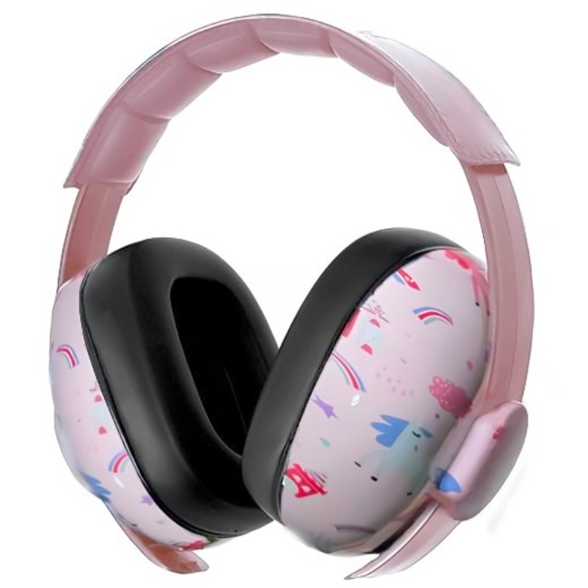 [峻宇先進] BAMiNi 巴米尼 Safe 嬰兒寶寶兒童防噪音耳罩(降噪隔音新色上市) - 童話粉, , large