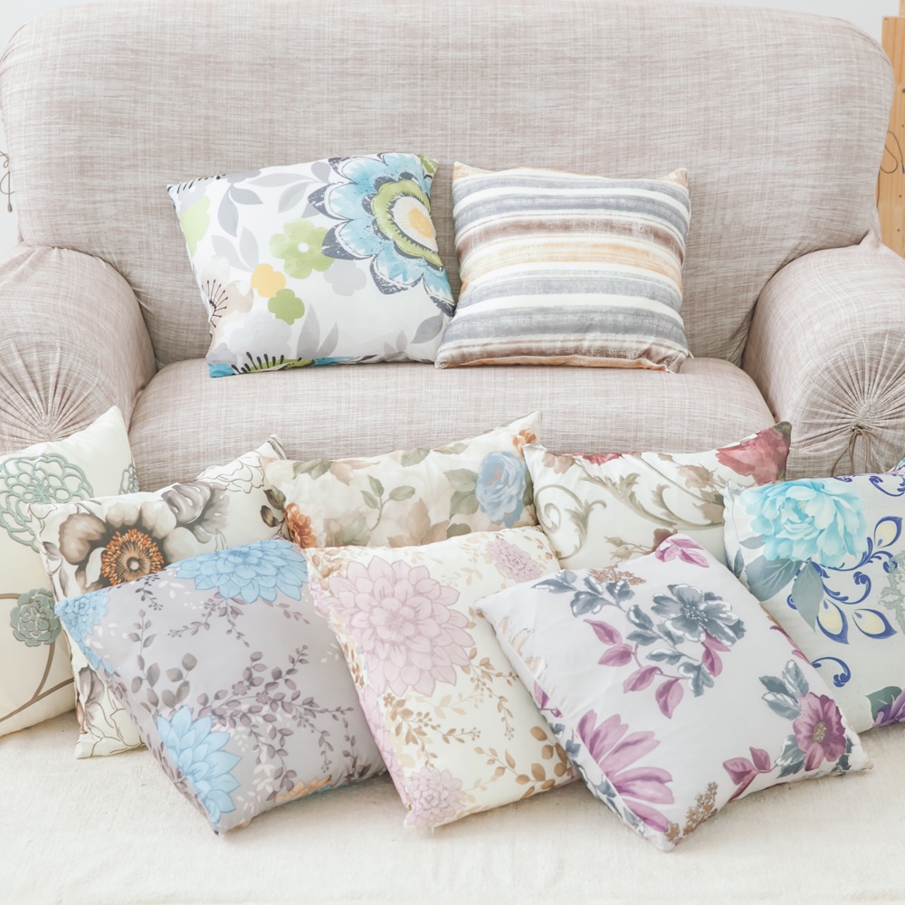 【格藍傢飾】親膚超彈力抱枕套40x40cm, , large