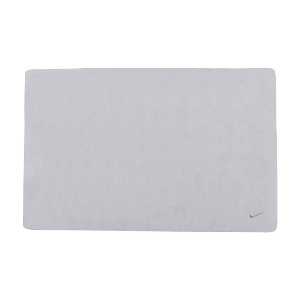 NIKE SWIM LARGE HYDRO TOWEL 超吸水壓縮毛巾 健身 訓練 跑步 輕量 便攜 柔軟 吸水佳 灰, , large