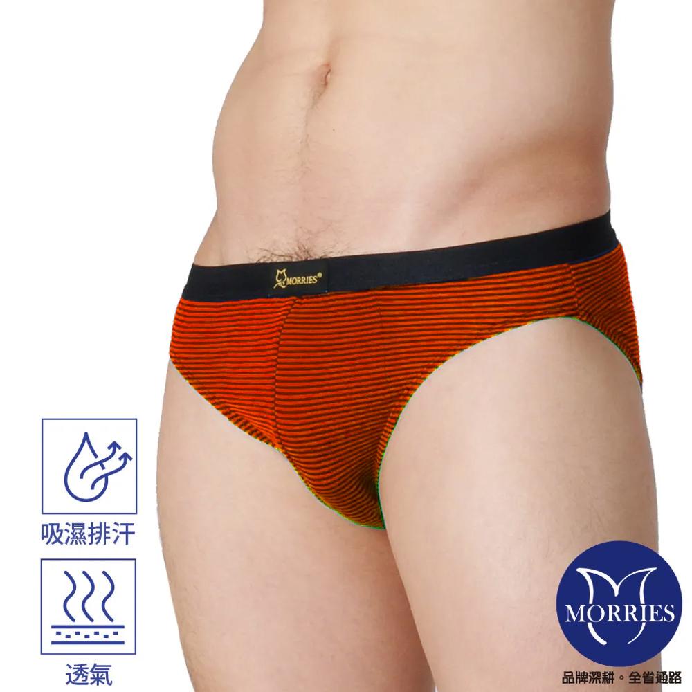 【MORRIES】竹炭透氣紗男比基三角內褲MR731, , large
