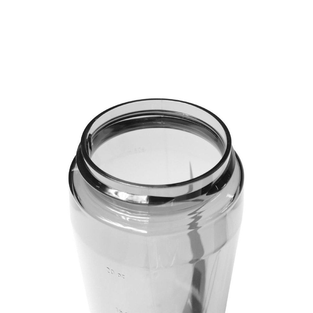 NIKE 旋蓋式水壺 24OZ/709ml 運動水壺 隨身杯 水瓶 TRITAN材質 便攜 人體工學 手柄 寬口 透明黑, , large