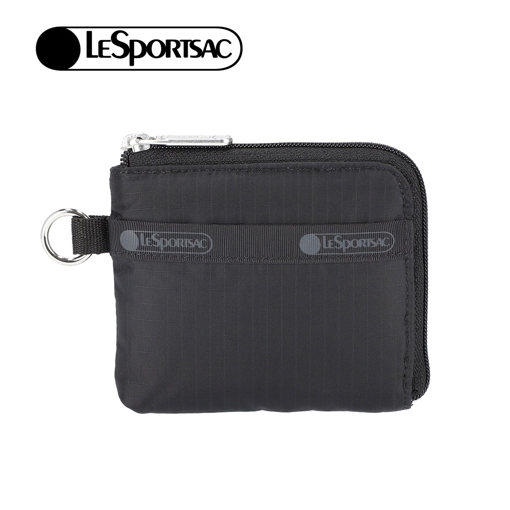 |快速出貨|Lesportsac SLIM WALLET 極簡輕薄錢包 -酷黑, , large