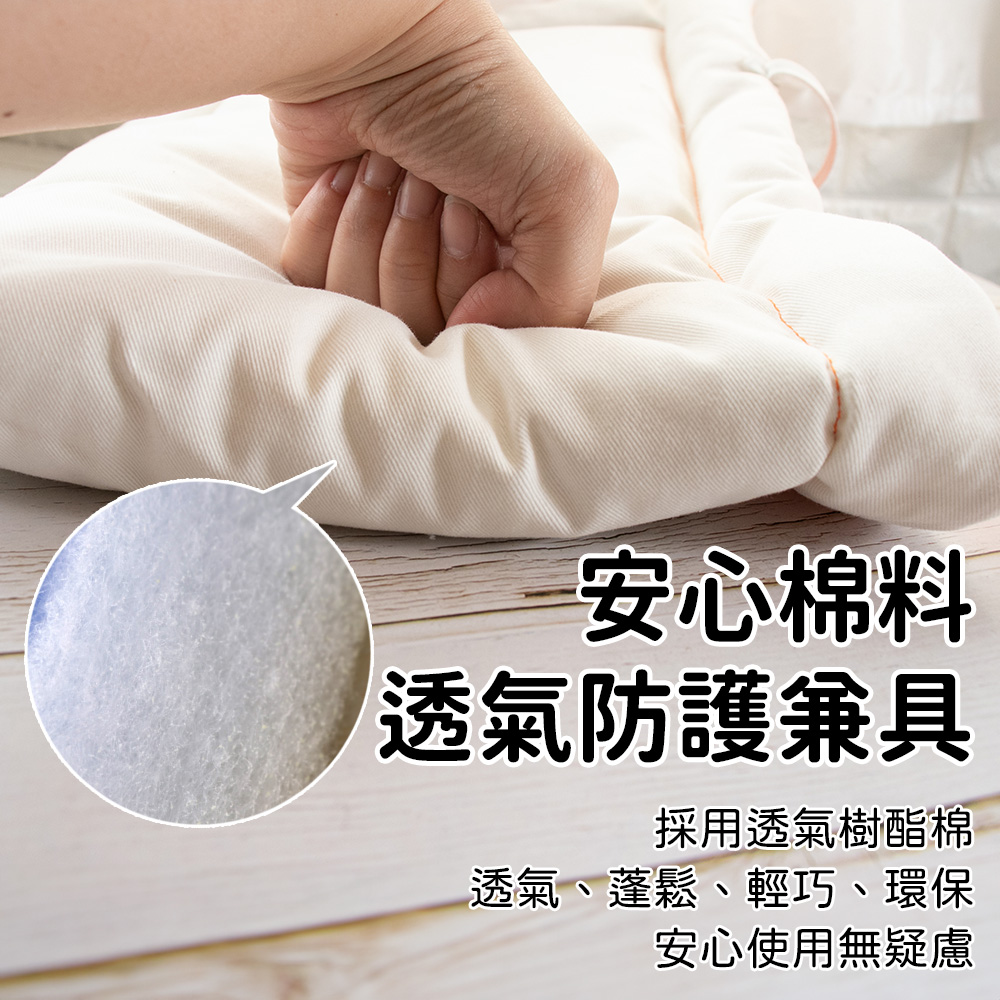 [台客嚴選] 地震護頭防撞枕-藍色, , large