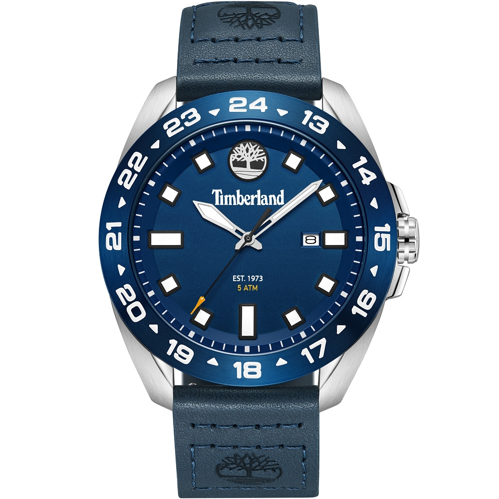 Timberland 天柏嵐 CARRIGAN系列 美式潮流大三針手錶-44mm TDWGB0029403, , large