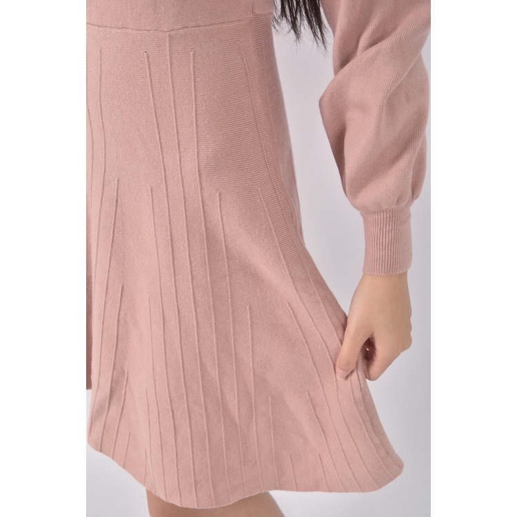 (S) 【依庭私服】yuanzi質感V領粉色洋裝二手衣, , large