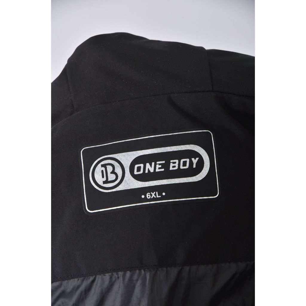 (2XL) one boy連帽黑色外套二手衣, , large
