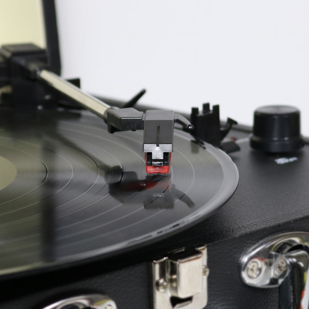 BT-TurnTable (Bluetooth RECORD PLAYER) Black, , large