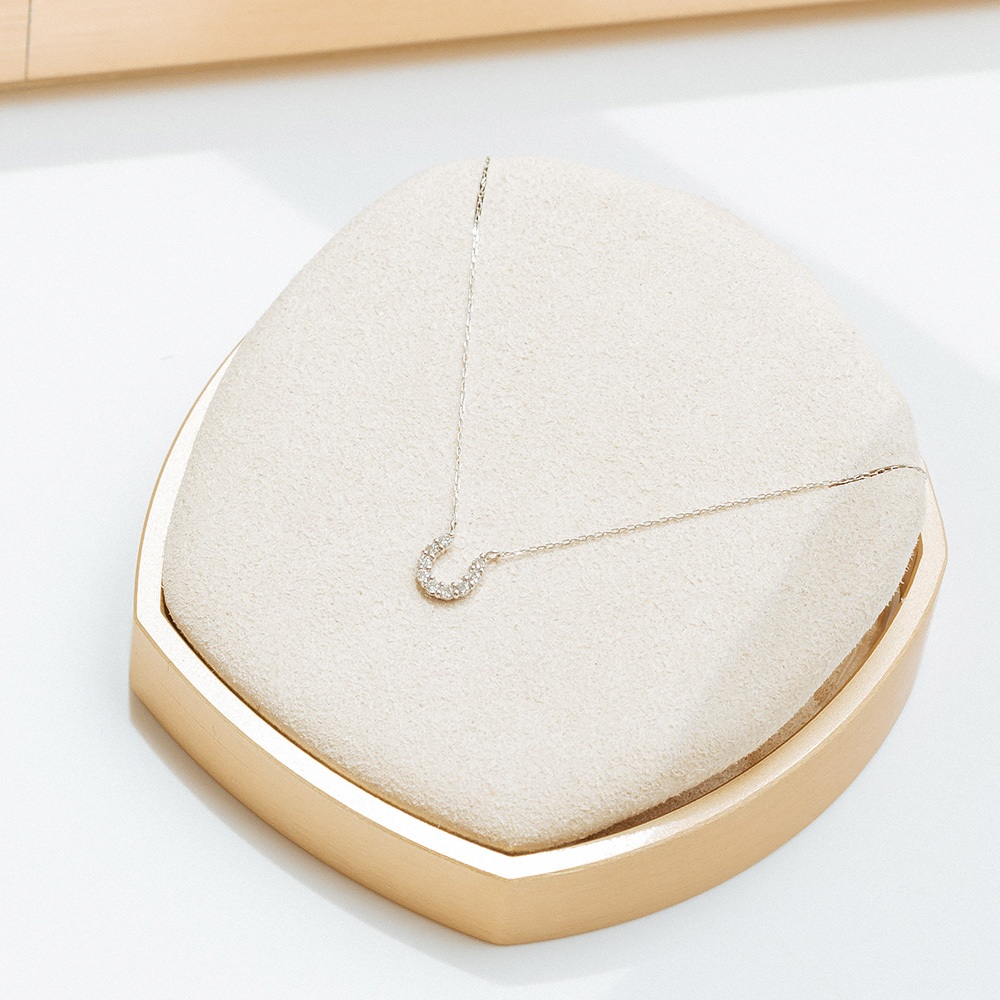 【18K金天然真鑽】A'jane 18K白金 曦光之約鑽石項鍊 A032503-003, , large