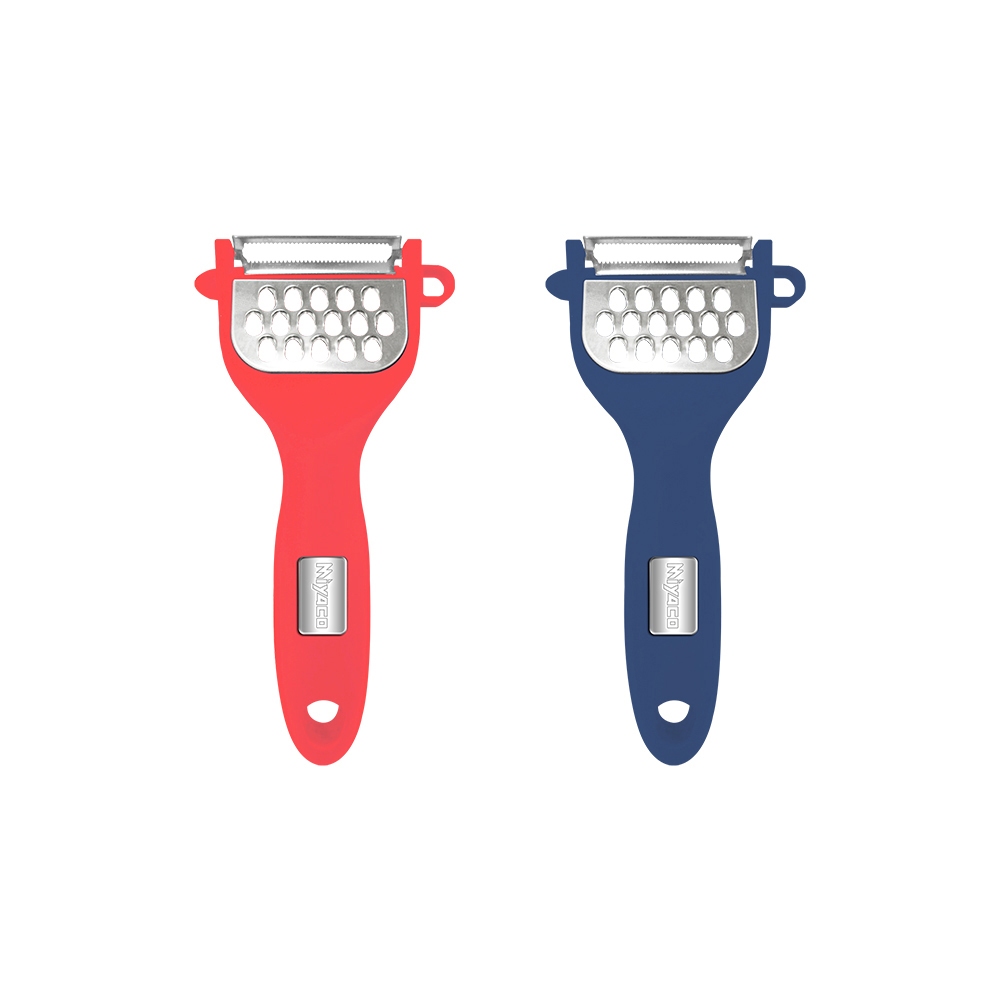 Miyaco 米雅可 經典多功能刨刀刨絲器 紅色-Leidea樂德兒, , large