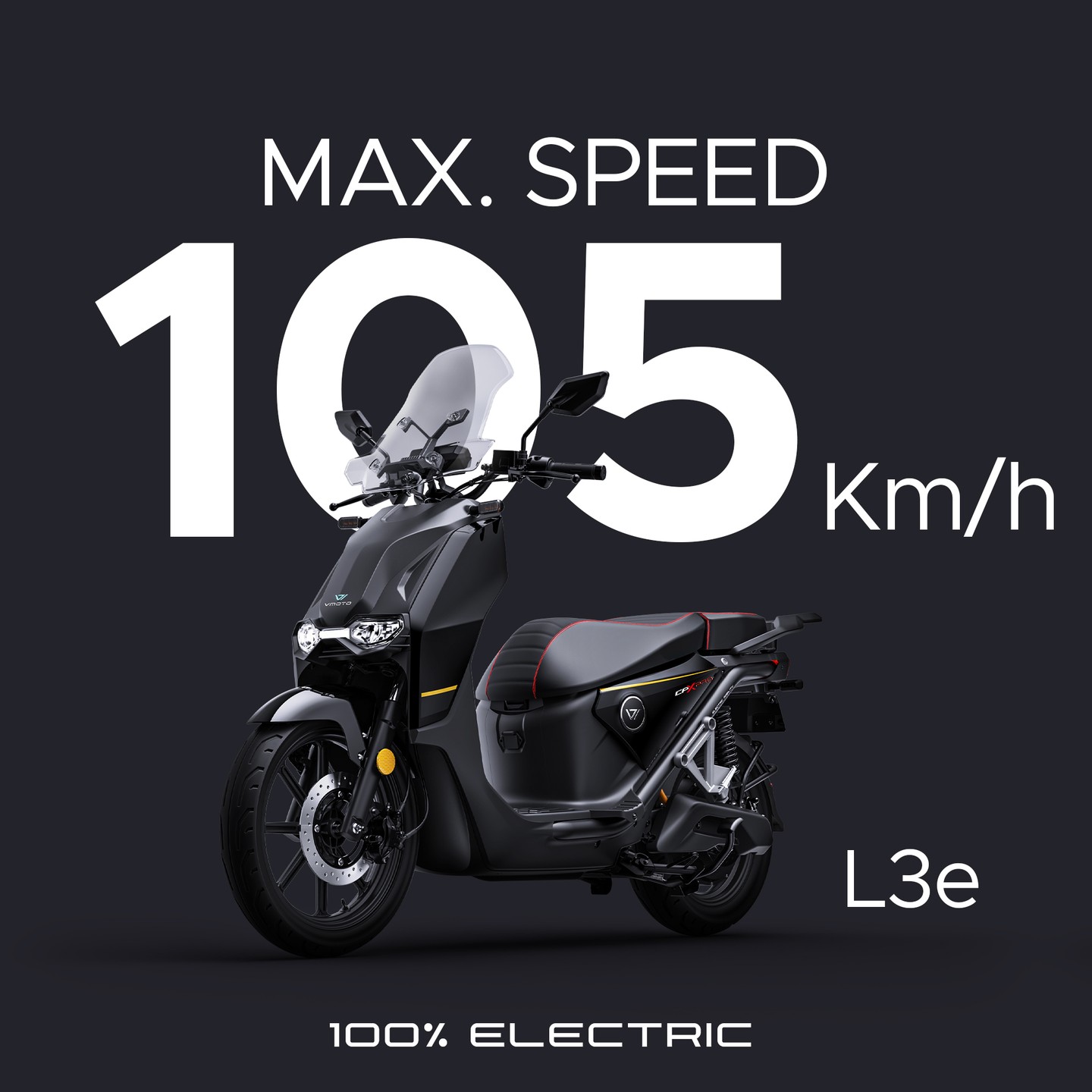 VMOTO電動機車 CPX PRO 單電池標準續航, , large