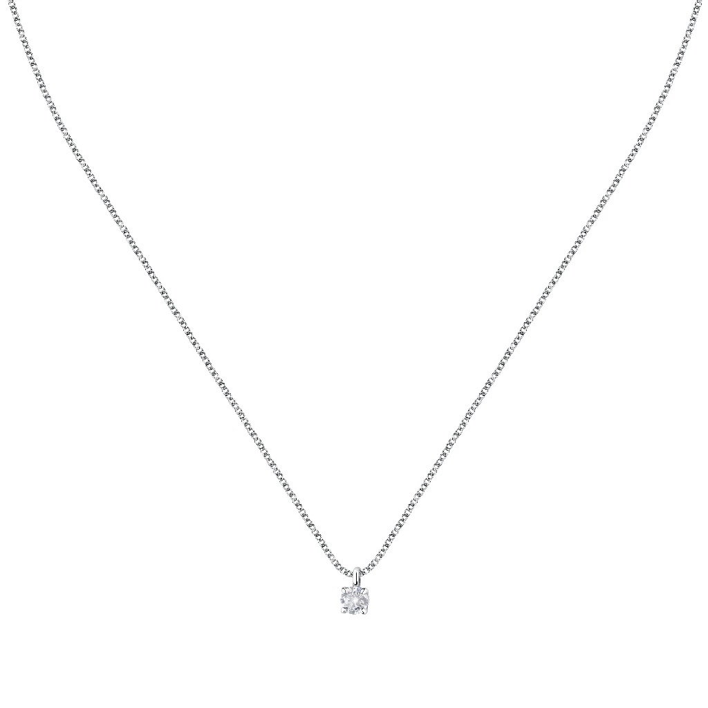 MORELLATO】TESORI 925純銀典藏璀璨項鍊 SAIW156, , large