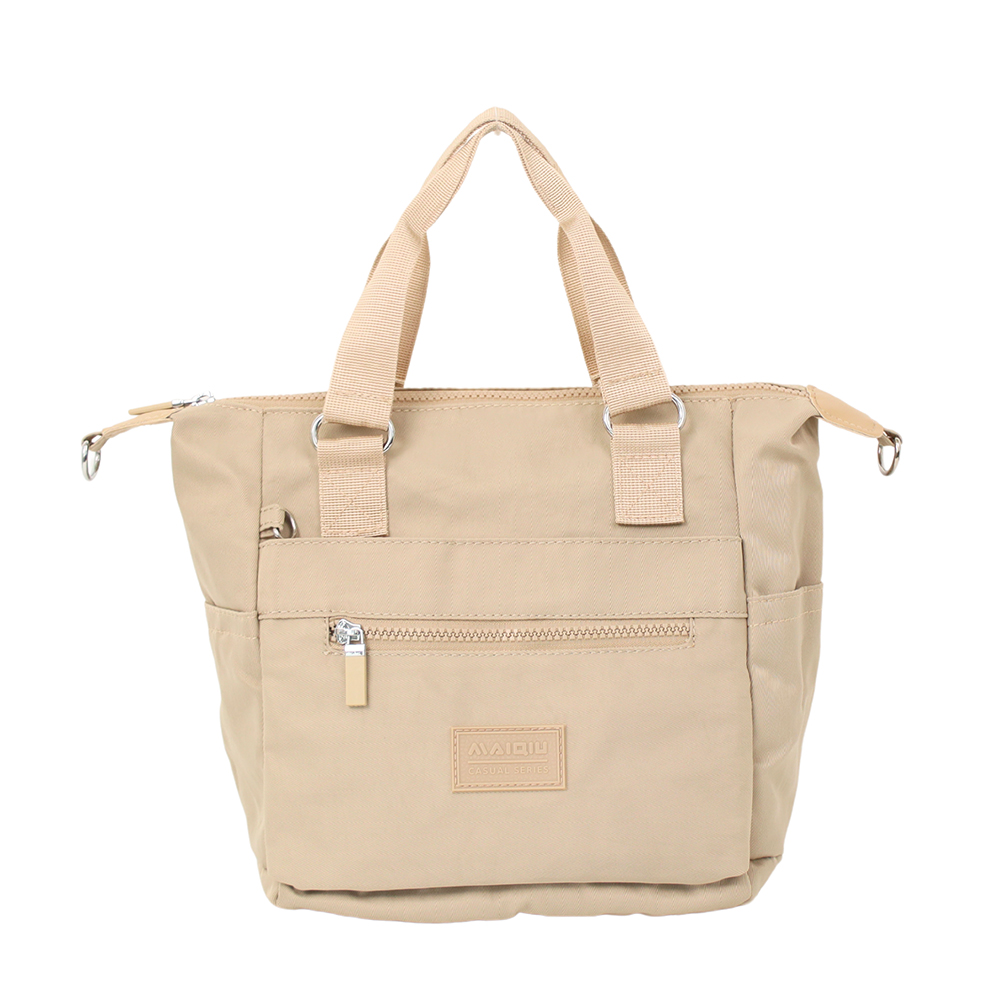 【MQ】FRIEDA 輕巧休閒包 中款-奶茶色, , large