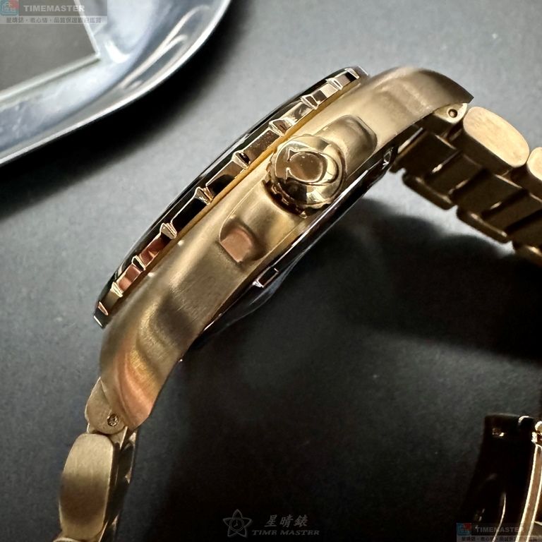[星晴錶業]COACH手錶,46mm,CH00217雙面機械鏤空錶面金色錶殼金色精鋼錶帶款, , large